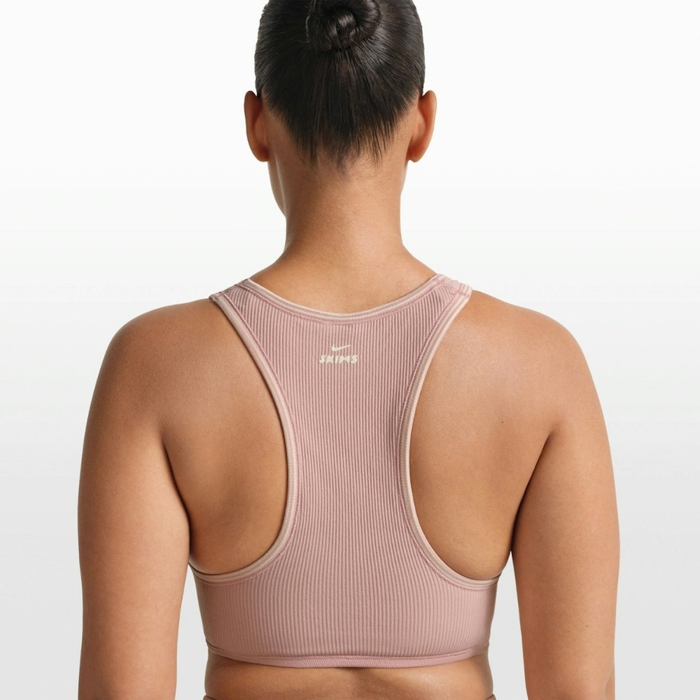 Nike Skims Ribbed Seamless Racer Front Bra - Picture 2 of 8